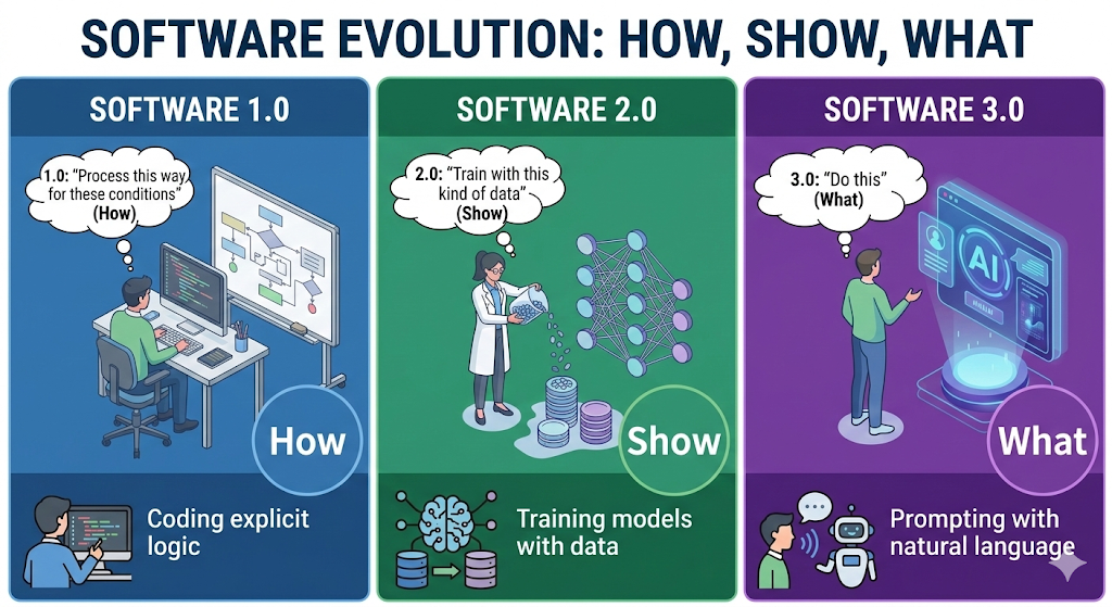 Embracing the Software 3.0 Era