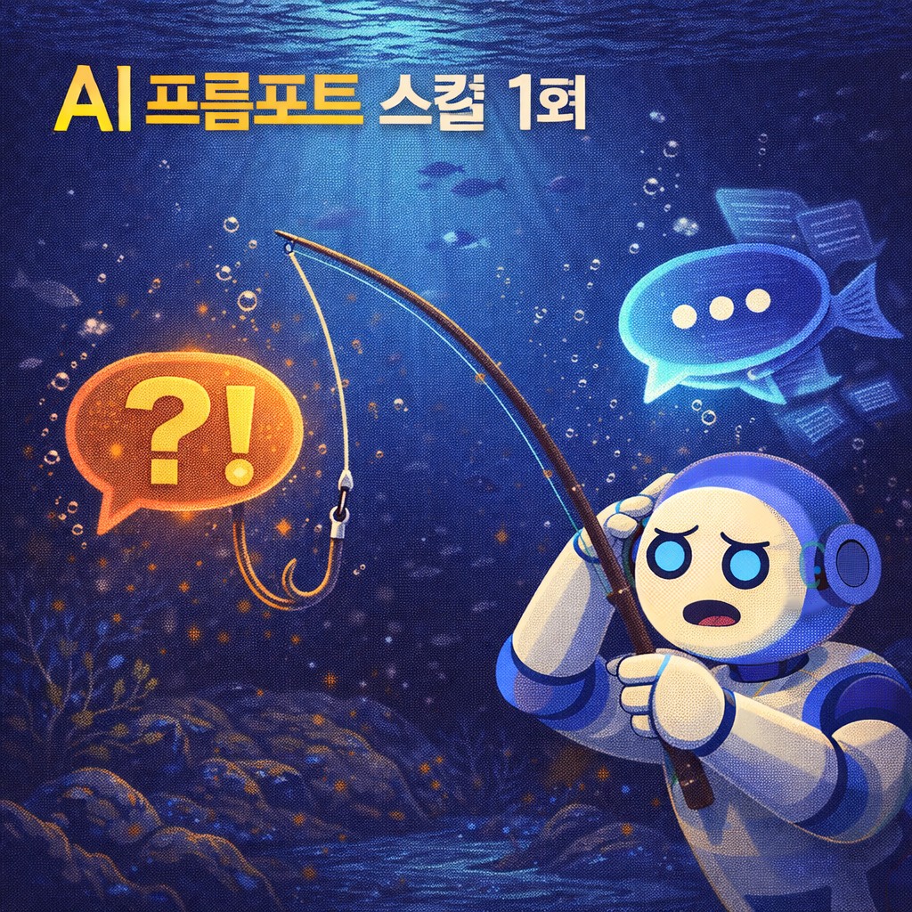 AI에게 묻고도 늘 엇나가는 이유  - AI 프롬포트 스킬 1회